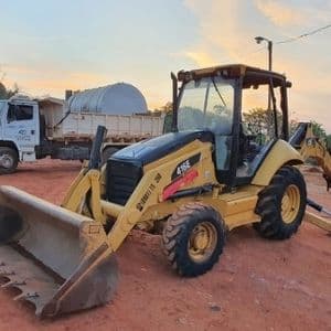 retroexcavadora caterpillar 416e 2015 usado como nuevo, retroexcavadora caterpillar en buen estado