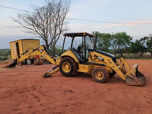 retroexcavadora caterpillar 416e 2015 usado como nuevo, retroexcavadora caterpillar en buen estado